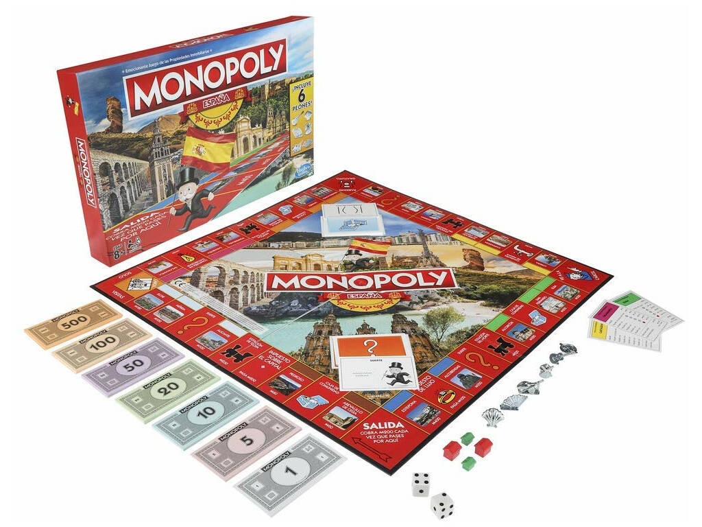 Monopoly Espanha Hasbro E1654