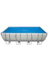 Bâche Solaire pour Piscines Frame 378x186 cm. Intex 29028