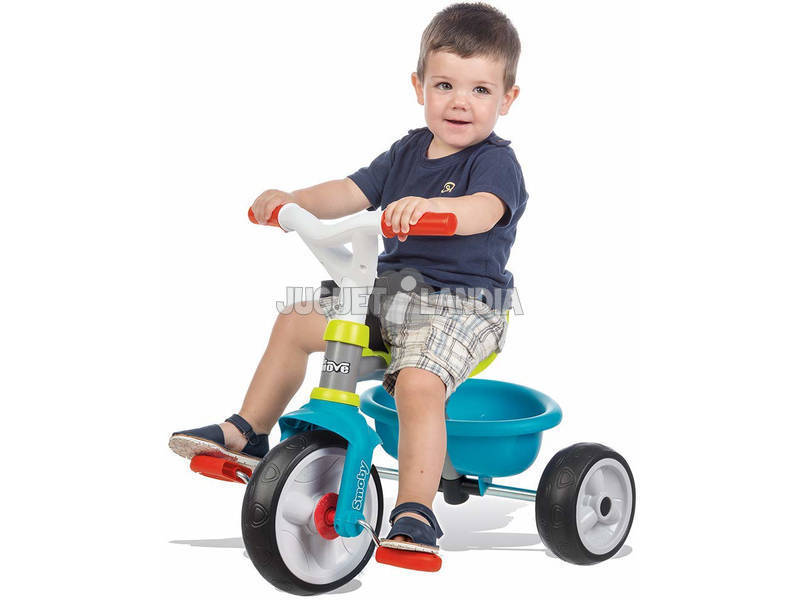 Tricycle Be Move Bleu Roue Silencieuse Smoby 740326