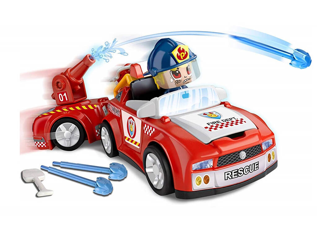 PinyPon Action Feuerwehrmann und Fahrzeuge Famosa 700014610