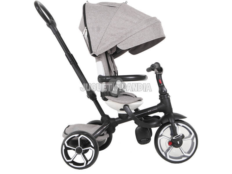 Acheter Tricycle Prime 4 en 1 Gris QPlay T551 Juguetilandia
