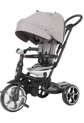 Triciclo Prime 5 en 1 Gris QPlay T551