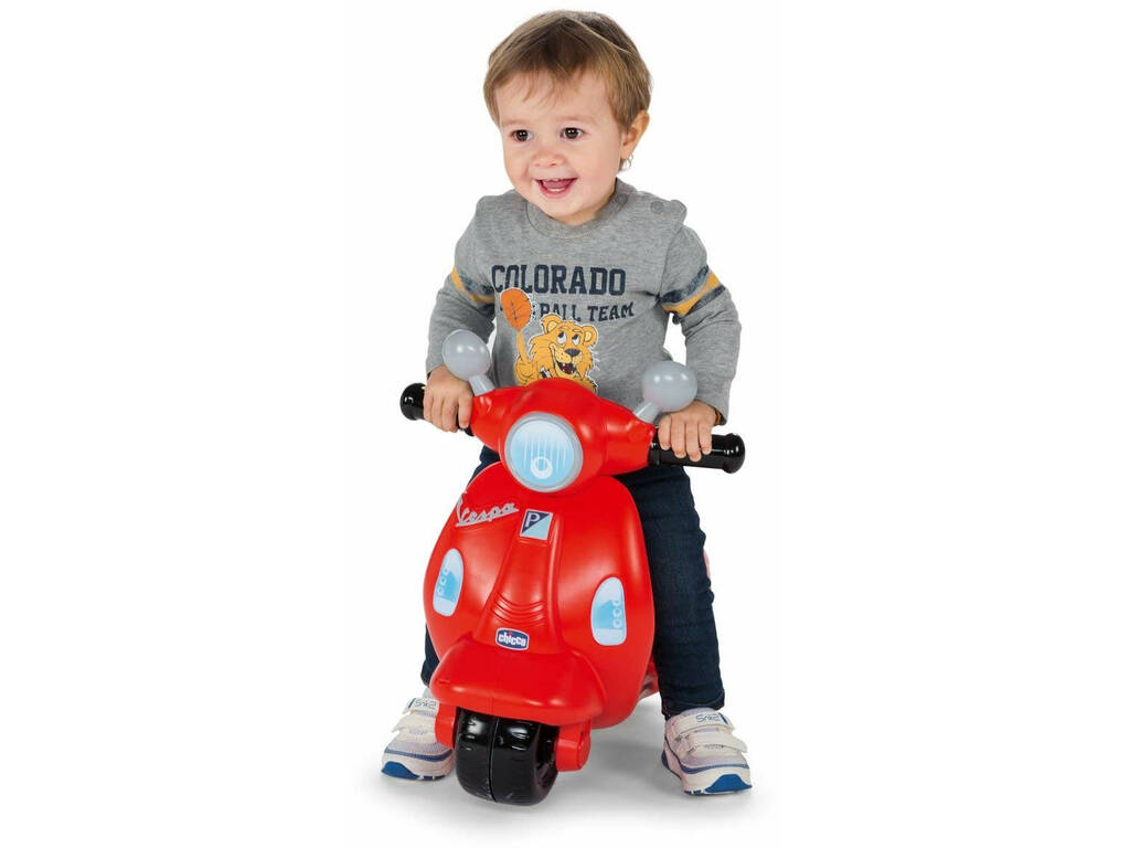 Fahrzeug für Kinder Vespa Frühling Rot Chicco 9519
