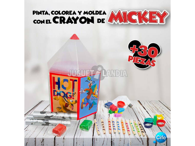Crayon Attività Mickey Mouse Cife 41342
