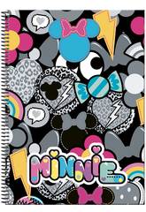 Bloco A4 100 Folhas Caoa Dura Minnie Patch Perona 55455