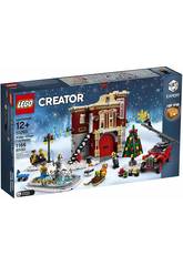 Lego Creator Expert Caserma dei pompieri del villaggio invernale 10263