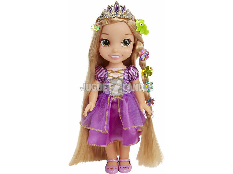 Boneca Rapunzel 35 cm. Brilho e Estilo Glop Games 71613