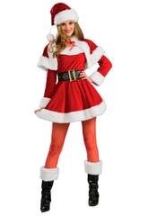 Disfarce de Adulto Mam�e Noel Premium Tamanho �nico Rubies S8904