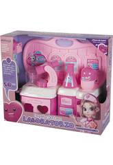 Laboratorio con Accessori Luci e Suoni Rosa