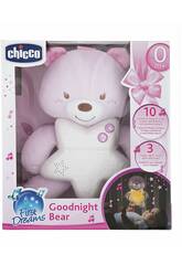Panneau de Berceau Ourson Bonne Nuit Rose Chicco 91561