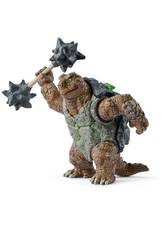 Eldrador Crapaud Cuirass� avec une Arme Schleich 42496