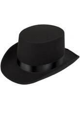 Sombrero Adulto Negro con Cinta Negra 59 cm.