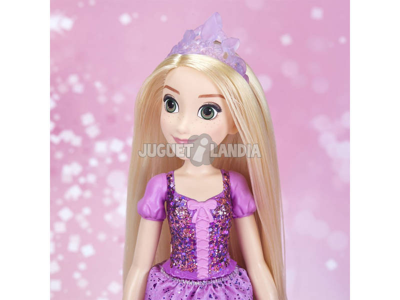 Muñeca Princesas Disney Rapunzel Brillo Real Hasbro E4157EU40