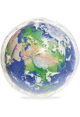Ballon Gonflable 61 cm Globe Terrestre Lumière LED Bestway 31045