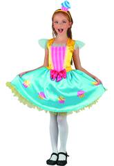 Kostüm Cupcake-Königin Mädchen Größe M