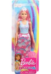 Barbie Peinados Dreamtop�a Rubia Mattel FXR94