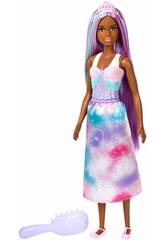 Barbie Coiffures Dreamtop�a Peau Brune Mattel FXR95 