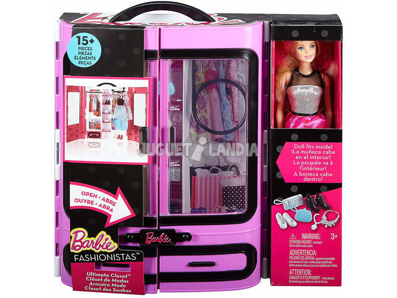 Barbie y Su Armario Fashion Mattel DMT58