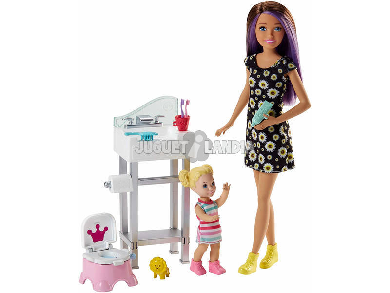 Barbie Skipper Babysitters Canguro De Bebés Mattel FHY97