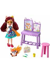 Enchantimals Allons Peindre Studio d'Art Mattel GBX03 