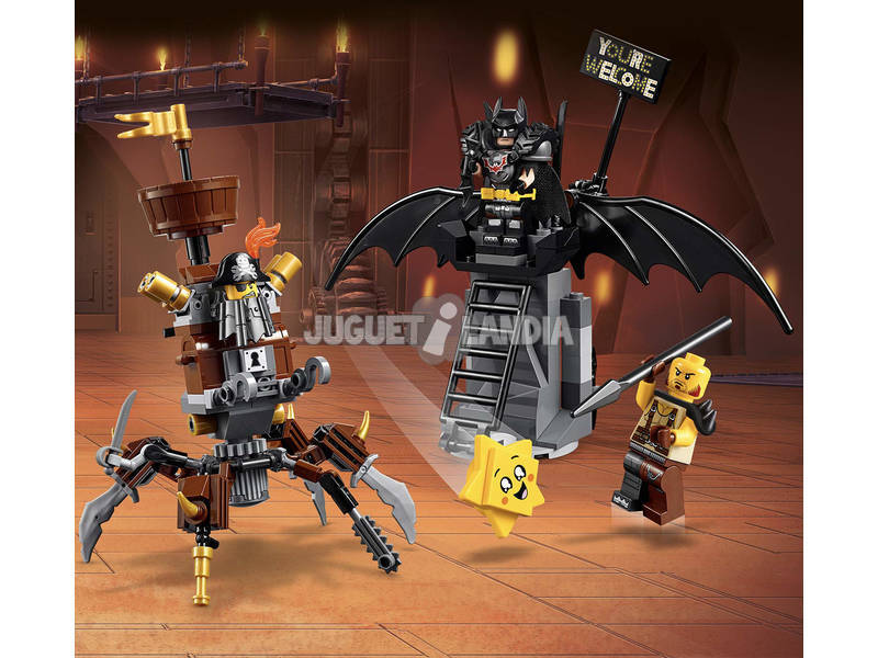 Lego Movie Batman et Barbe d'Acier Préparés pour Lutter 70836