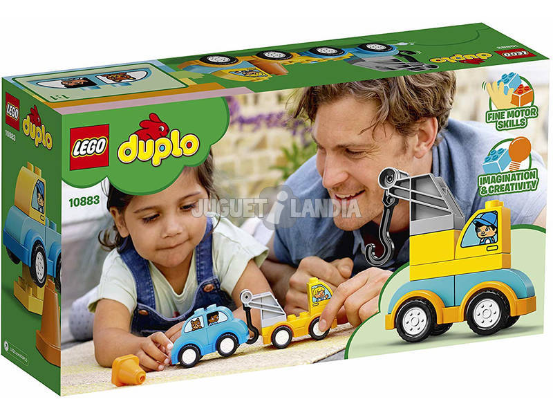 Lego Duplo Mi Primer Camión Grúa 10883