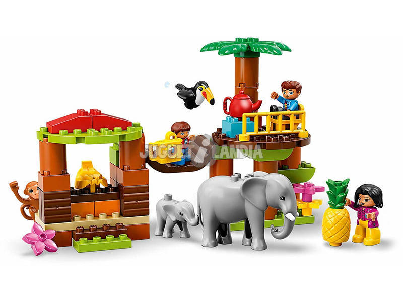 Lego Duplo île tropicale 10906