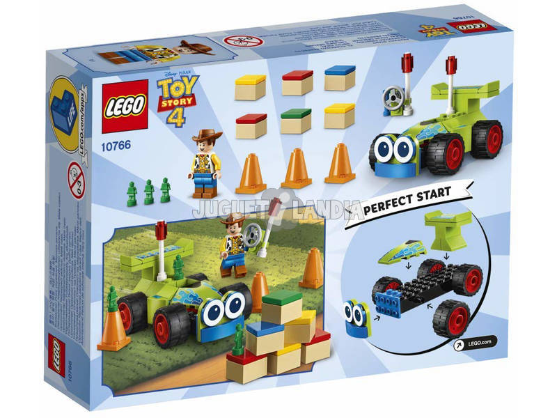 Lego Juniors Toy Story 4 Woody & Turbo 10766
