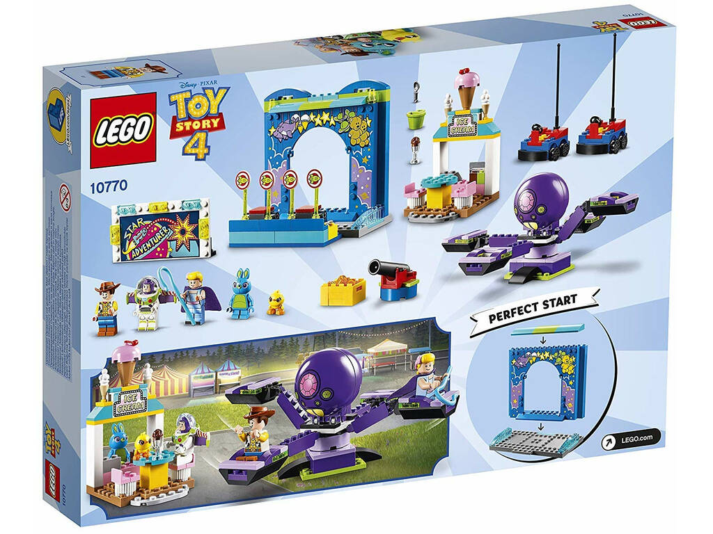 Lego Toy Story 4 Buzz e Woody e la mania del carnevale 10770