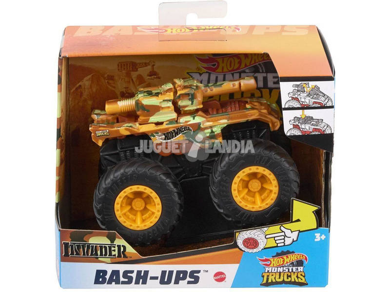 Hot Wheels Véhicules Monster Truck Super Chocs Mattel GCF94 