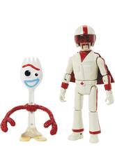 Toy Story 4 Figurine de Base Forky & Duke Kaboom Mattel GDP71