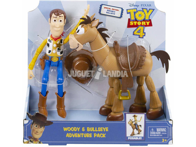 Toy Story 4 Pack Abenteuer Woody und Perdigon Mattel GBD91