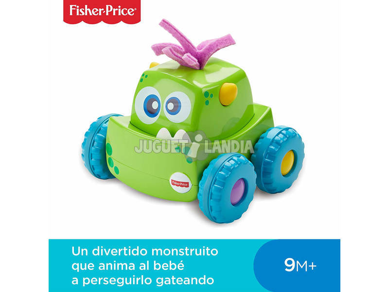 Carrinho Monstro Verde Mattel DRG15