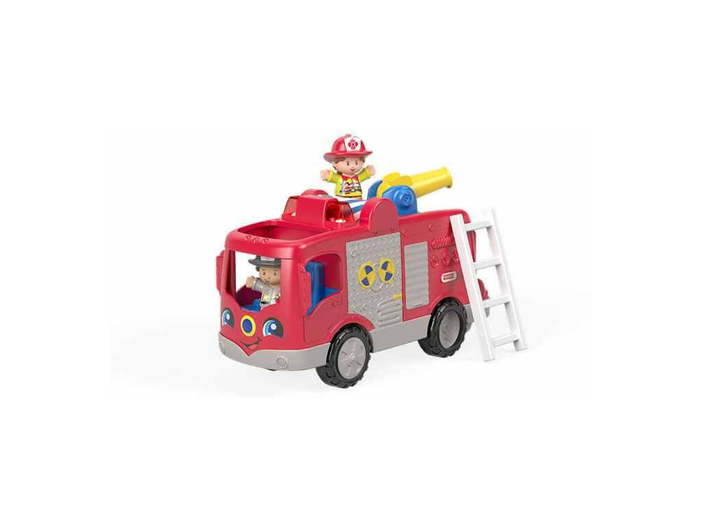 Fisher Price Little People Camion Aidez Le Pompier Mattel FPV33
