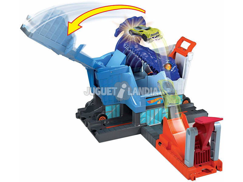 Hot Wheels City T-Rex Attacke auf die Stadt Mattel GBF92