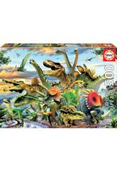 Puzzle 500 Dinosaurier Educa 17961