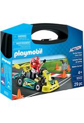 Playmobil Action Valigetta Pilota di Karting 9322