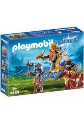 Playmobil Knights Re Guerriero 9344