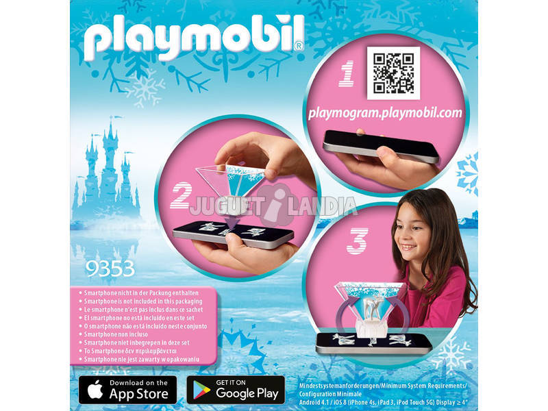 Playmobil Princesa Invierno Playmogram 3D 9353