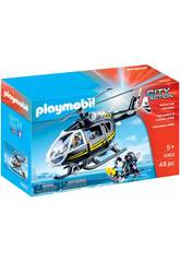 Playmobil City Action Elicottero Unità Speciale con sommozzatore 9363