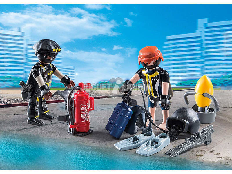 Playmobil City Action Squadra d'assalto della Polizia 9365
