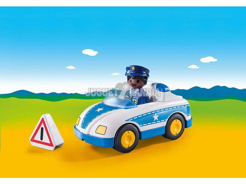 Playmobil 1,2,3 Polizeiauto 9384