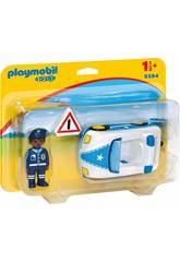 Playmobil 1,2,3 Voiture de Police 9384 