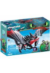 Playmobil Dragons Pinzamortale e Grimmel 70039