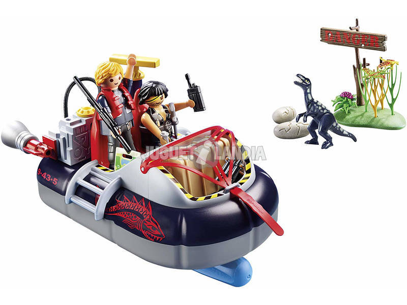 Playmobil Hovercraft Dino com Motor Subaquático 9435