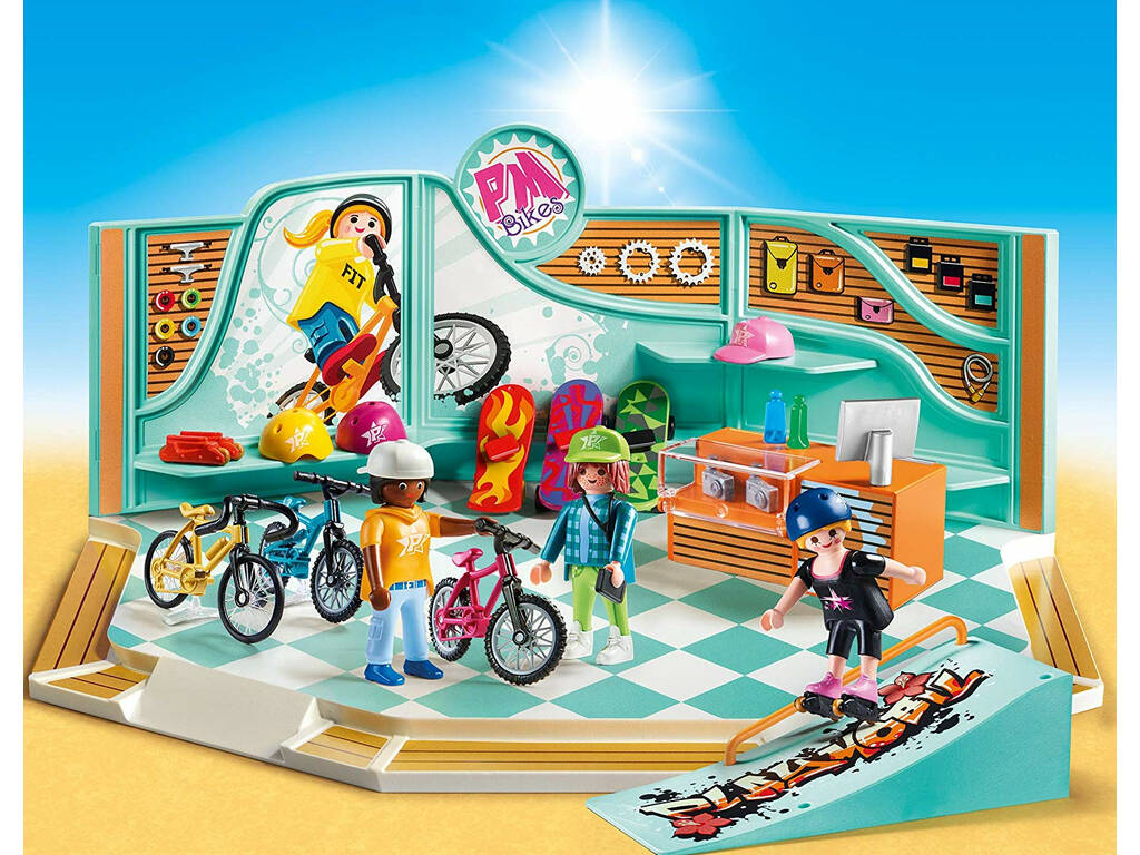 Playmobil Loja de Bicicletas e Skate 9402
