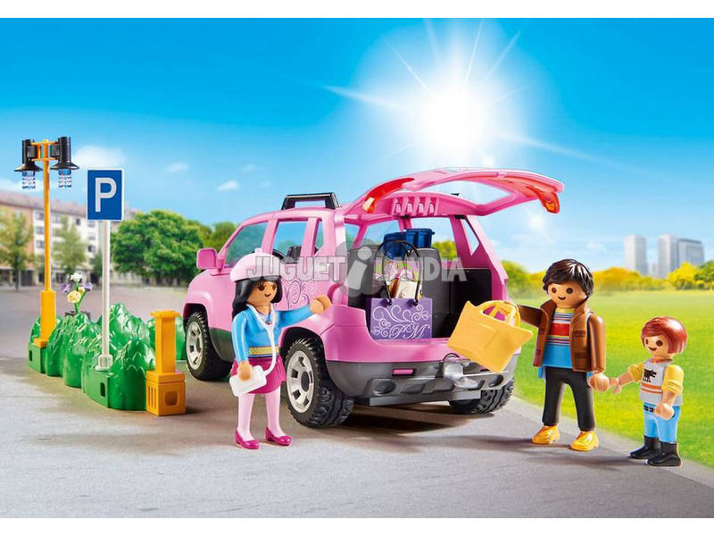 Playmobil Voiture Familiale avec Parking 9404