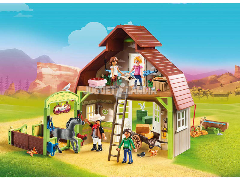 Playmobil Stall mit Lucky, Pru & Abigail 70118
