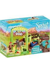 Playmobil �curie La M�che et Monsieur Carotte 70120