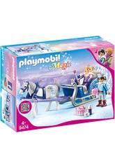 Playmobil Traineau avec Couple Royal 9474